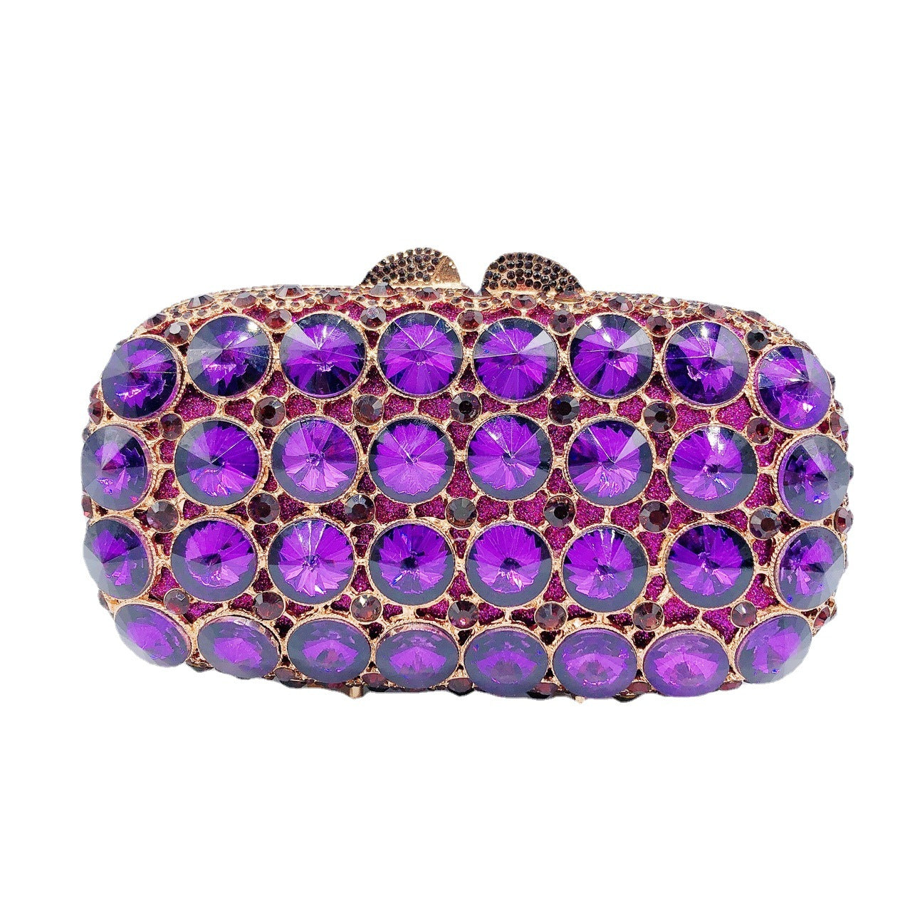 Women's Wei Mermaid Order Diamond Hollow Rhinestone Evening Bags