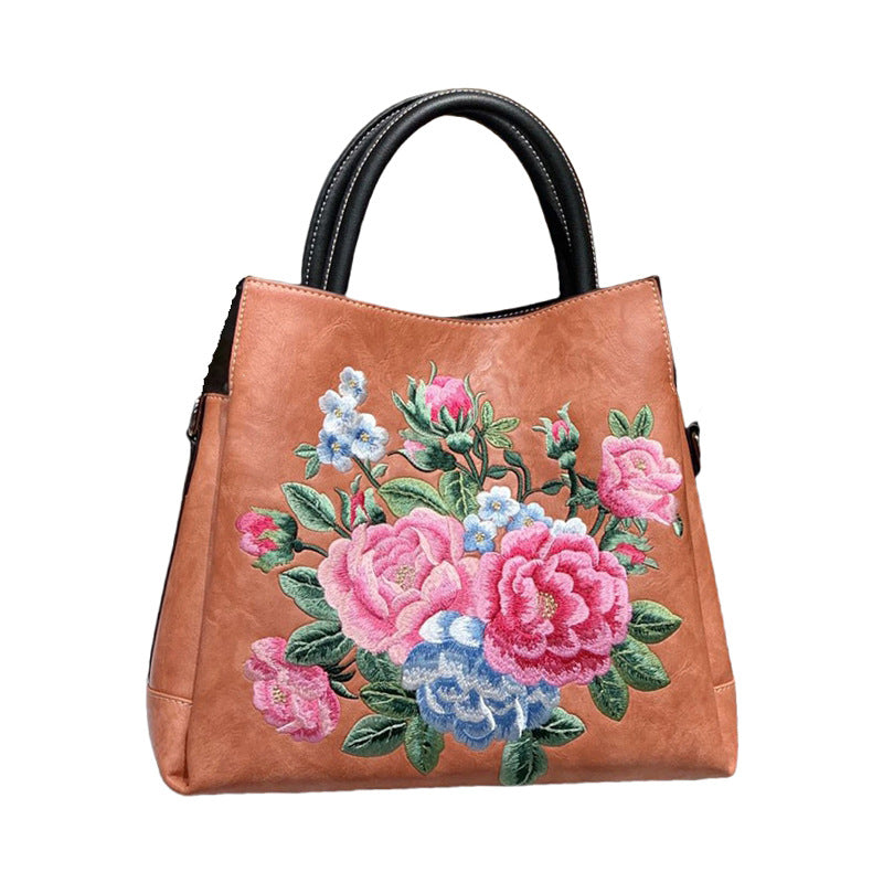 Women's Retro Chinese Style Embroidery With Cheongsam Handbags