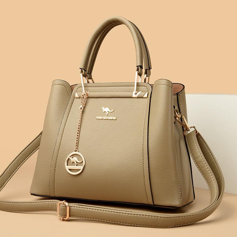 Women's Pretty Large Capacity Korean Simple Handbags