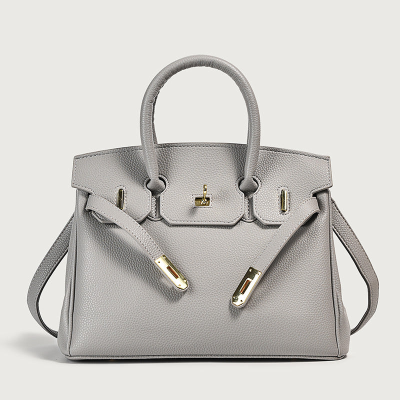 Women's High-grade Portable Platinum Kelly Large Capacity Crossbody Bags