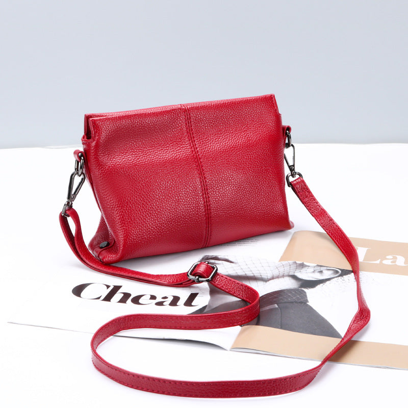 Women's Cowhide Fashion Texture Soft Leather Crossbody Bags
