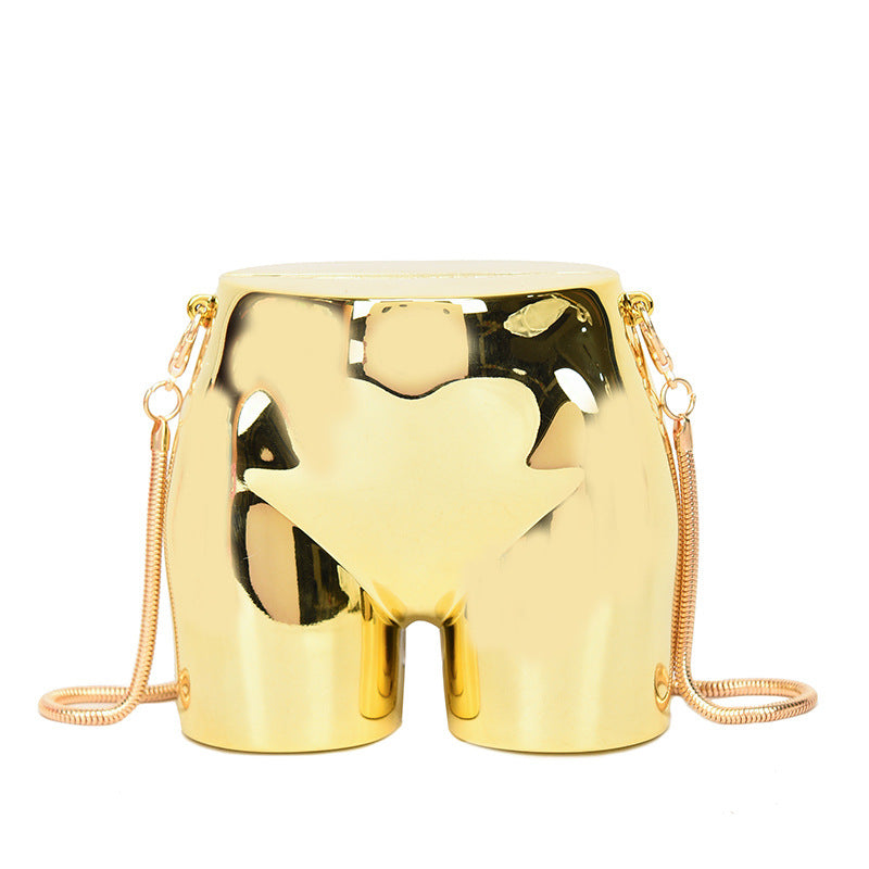 Design Acrylic Chain Female Funny Western Shoulder Bags