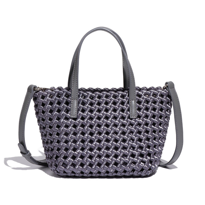 Trendy Windmill Knot Hand-woven Fashion Vegetable Handbags