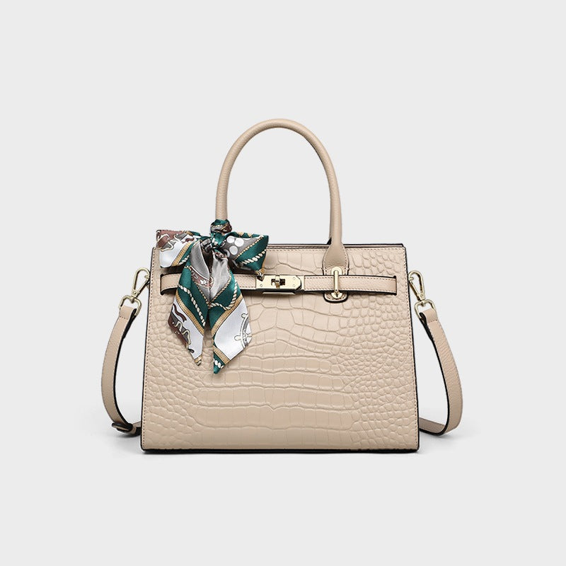 Women's Summer High-grade Large Capacity Genuine Leather Handbags
