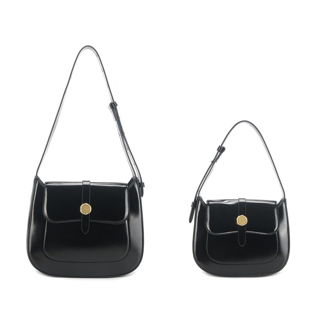 Women's Glamorous Retro Underarm Niche Cowhide Shoulder Bags