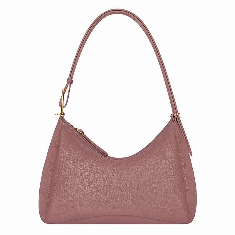 Women's Genuine Leather Underarm Commuter Springtide Fashion Shoulder Bags