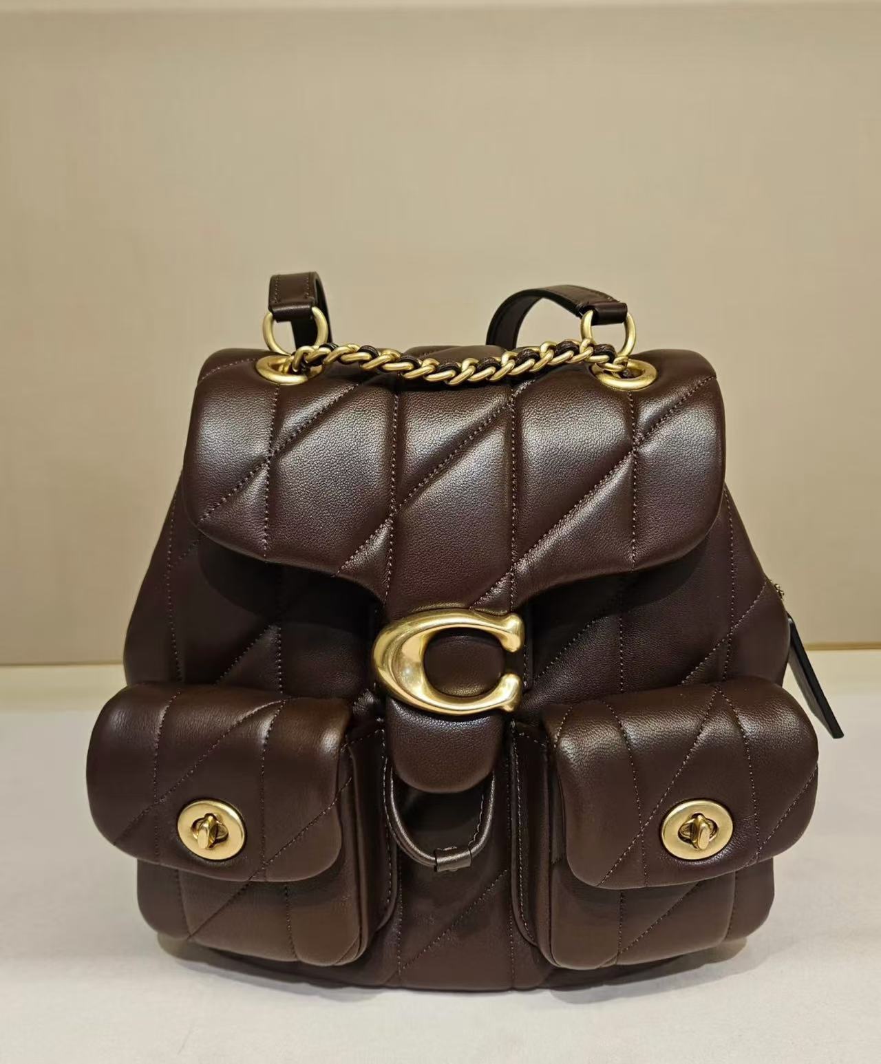 Women's Retro Sheepskin Chain Diamond Style Bags