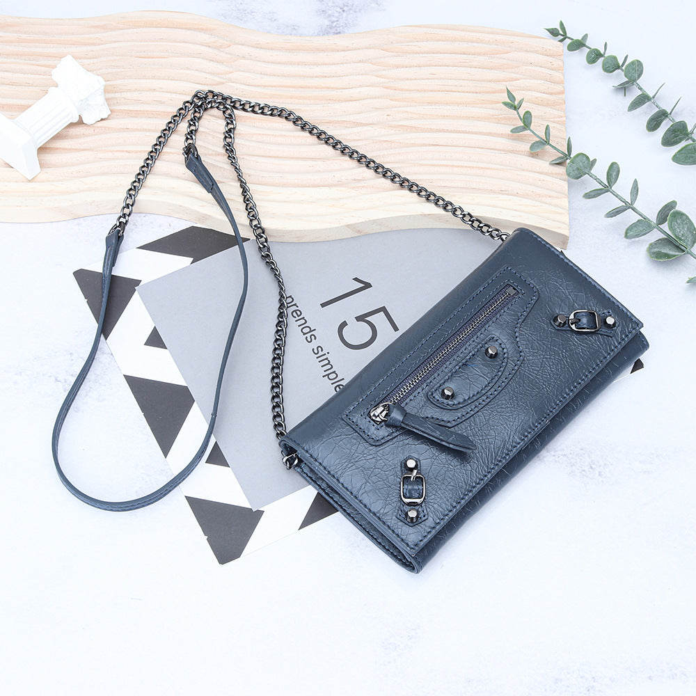 Women's Insertion Machine Car Chain Fashion Large Capacity Crossbody Bags