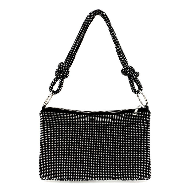Full Diamond Dinner Tide Flash Knotted Evening Bags
