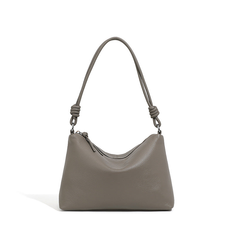 Women's Layer Cowhide Underarm For Simple Commute Shoulder Bags
