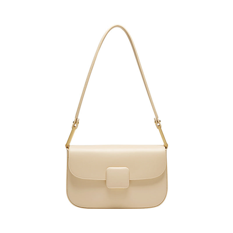 Women's French Style Underarm High-grade Summer Genuine Shoulder Bags