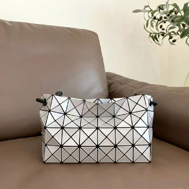Women's Geometric Rhombus Single Life Box Shoulder Bags