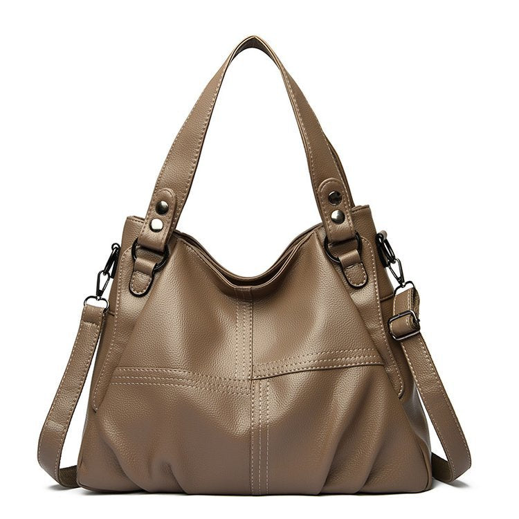 Women's Beautiful Soft Leather Fashion Mother Bags