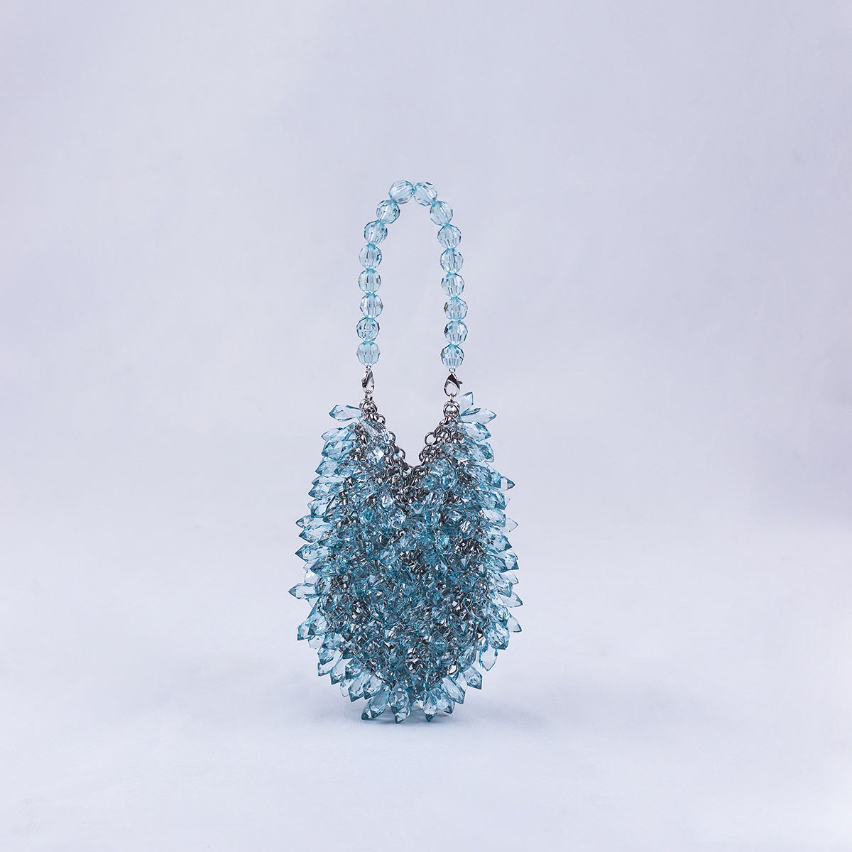 Women's Hand-woven Transparent Crystal Acrylic Water Drop Handbags
