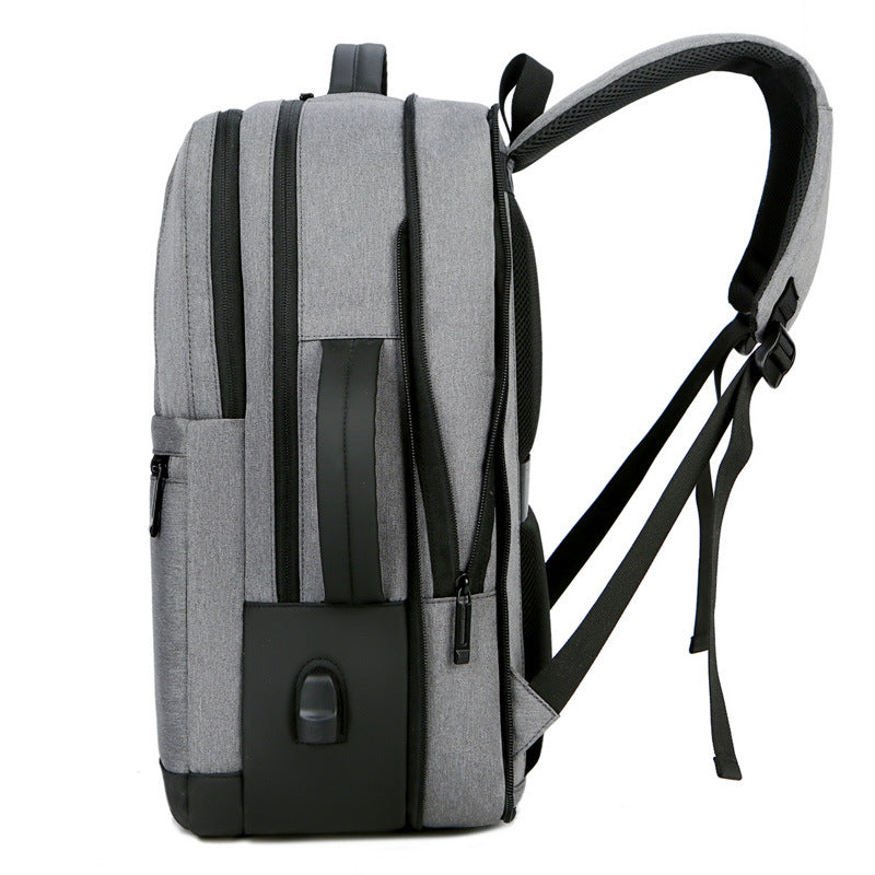 Large Capacity Expansion Waterproof Charging Leisure Backpacks