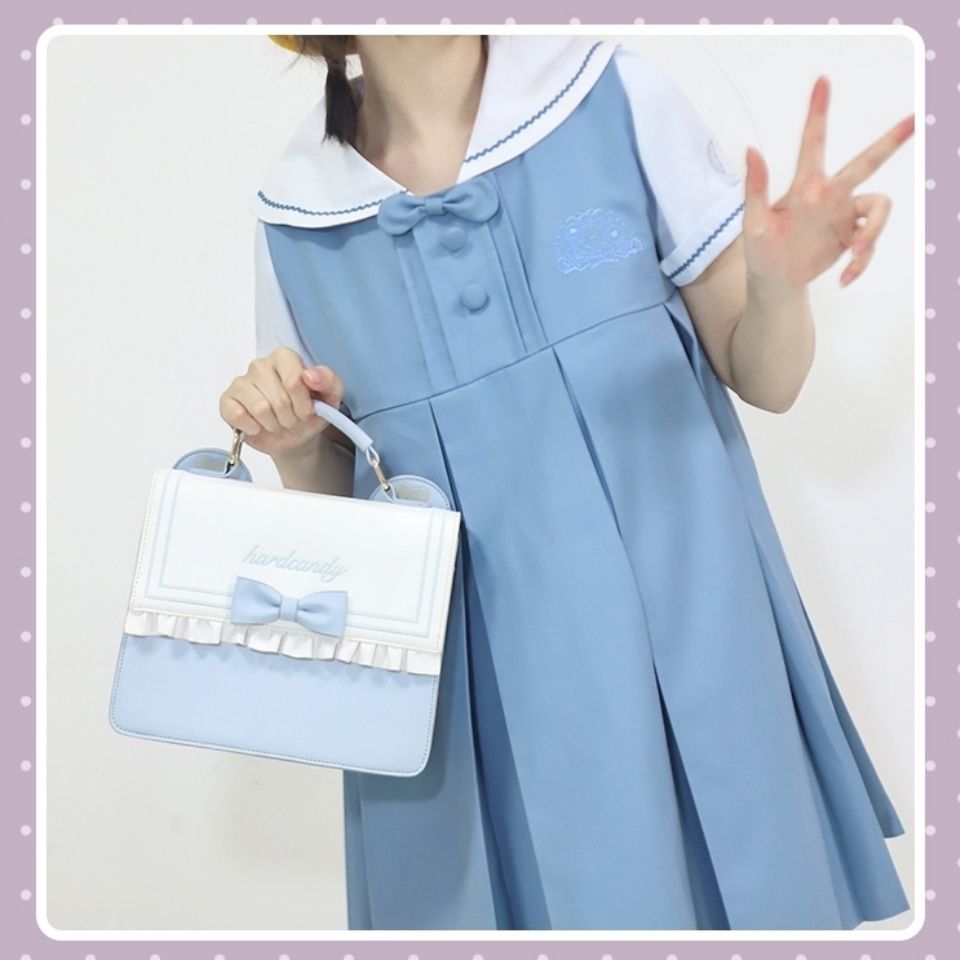 Korean Style Large Capacity Niche Uniform Shoulder Bags
