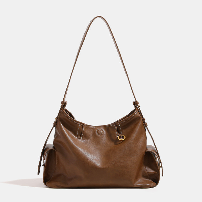 Underarm Tracking Series Genuine Leather Feel Armpit Bags