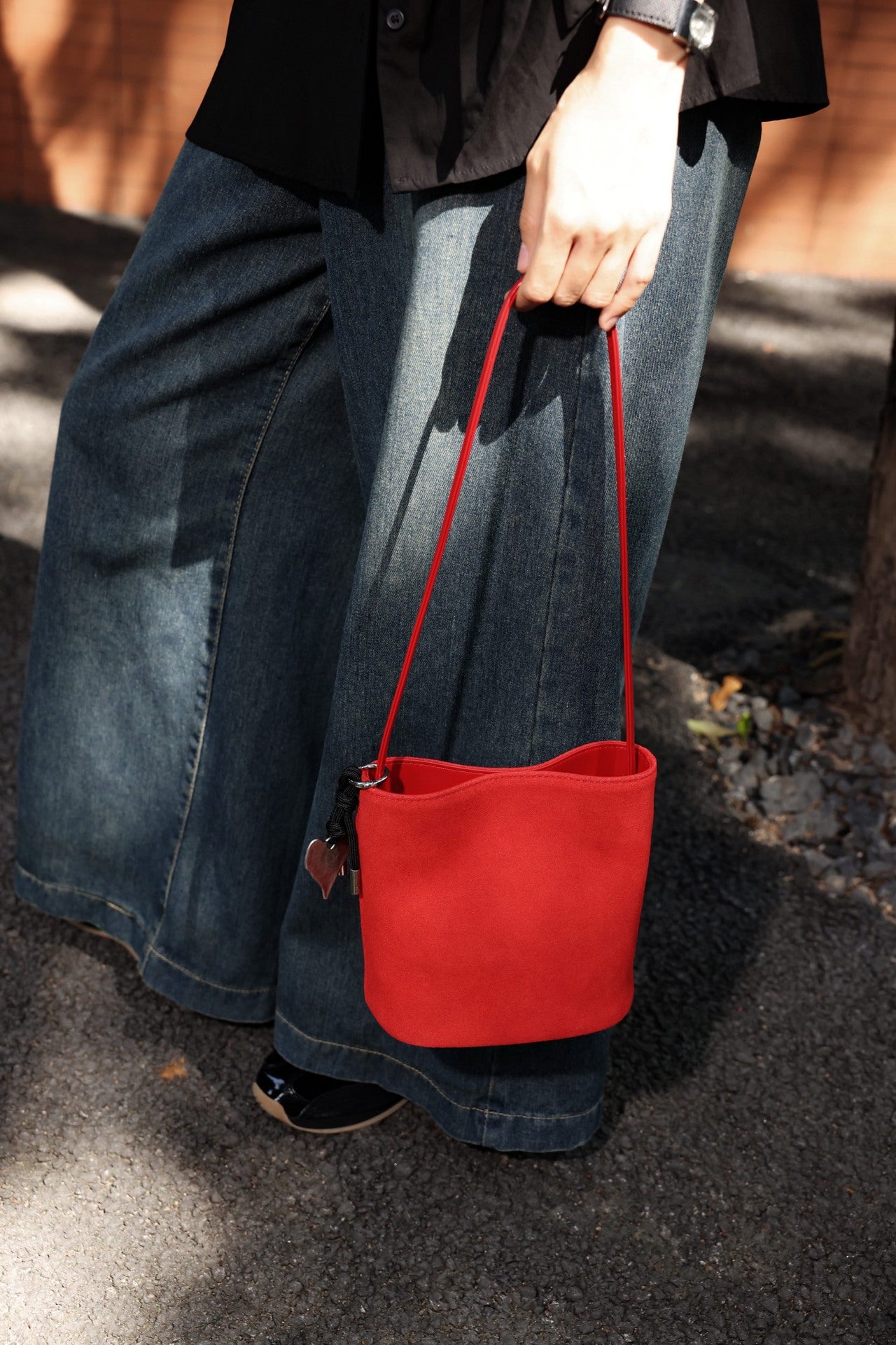 Women's Frosted Soft High-grade Retro Easy Matching Shoulder Bags