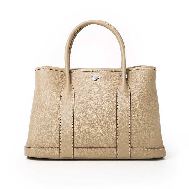 Women's First Layer Cowhide Commuter Large Capacity Handbags