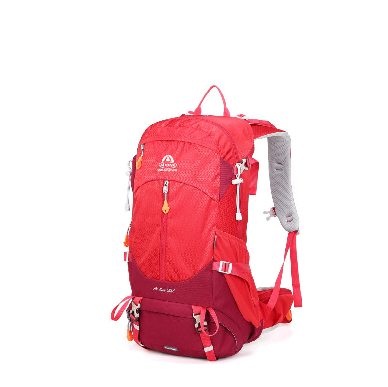 Women's & Men's & Water-resistant Suspension Carrying Nylon Mountaineering Backpacks