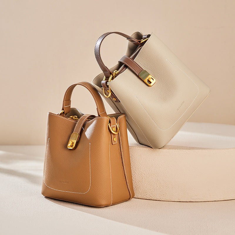 Women's Fashion Elegant Summer High-grade Leather Handbags