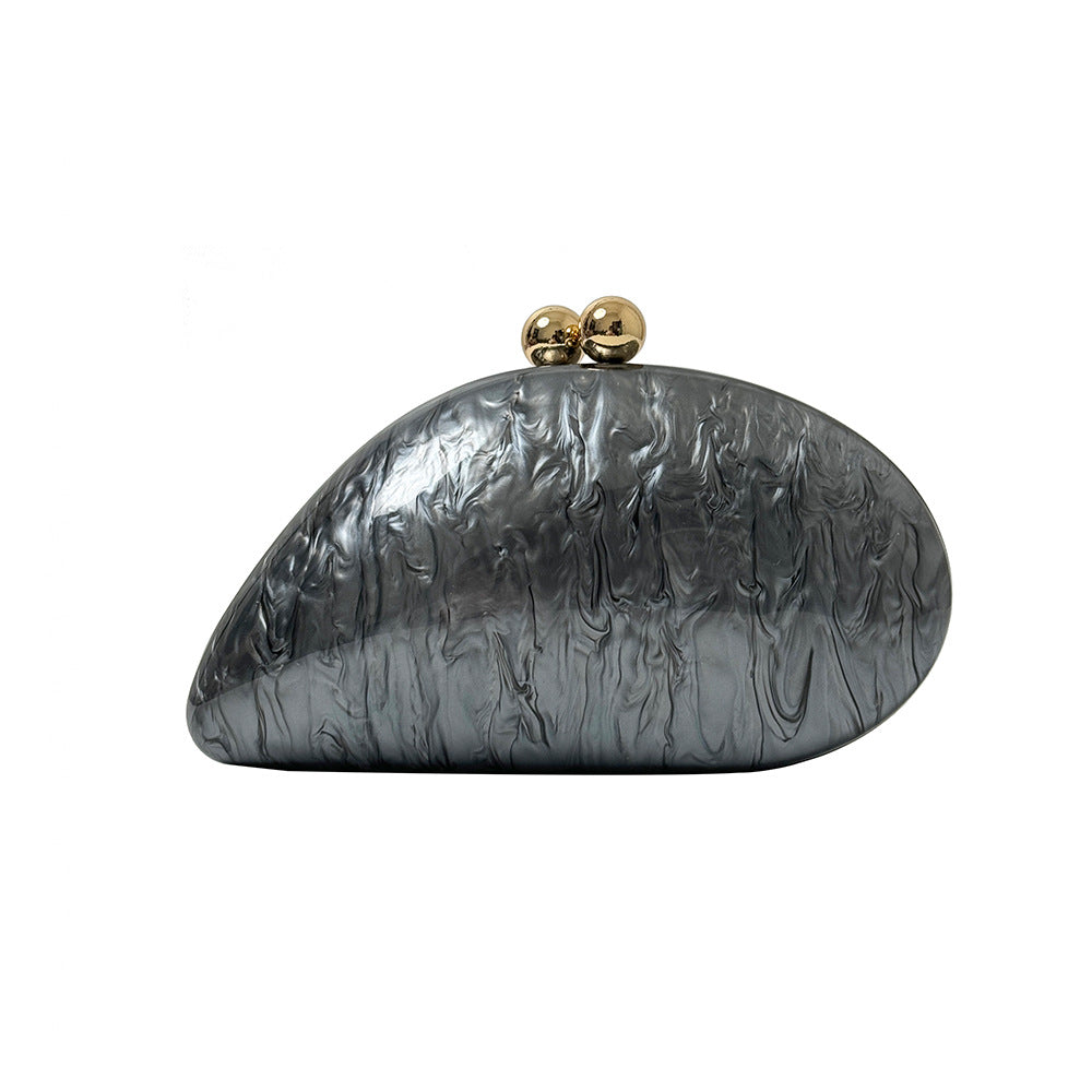 Women's Acrylic Wedding Banquet Clutch Chain Bags