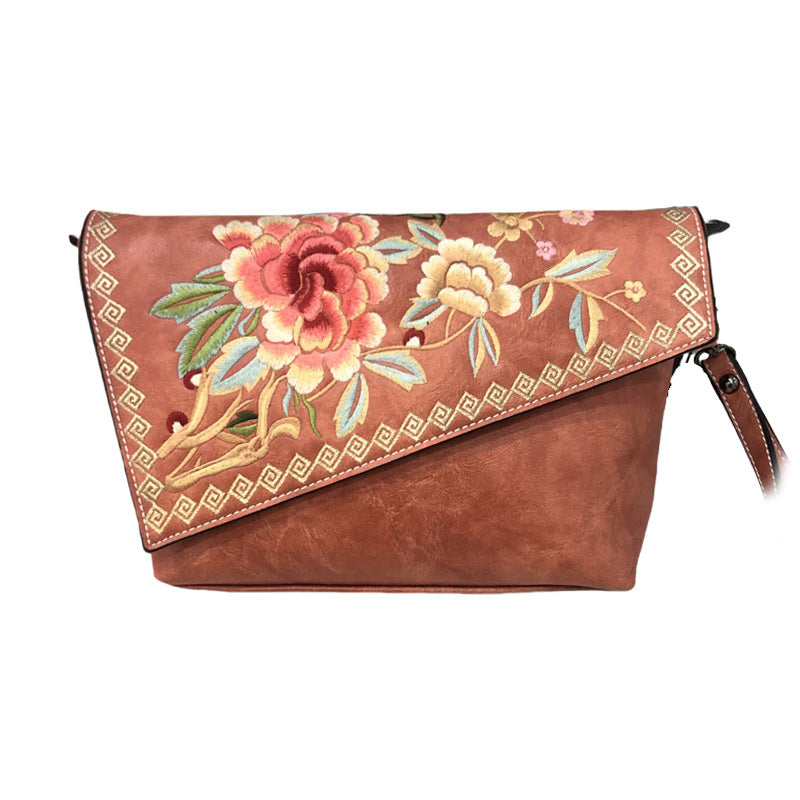 Women's Retro Exquisite Chinese Style Embroidery With Shoulder Bags