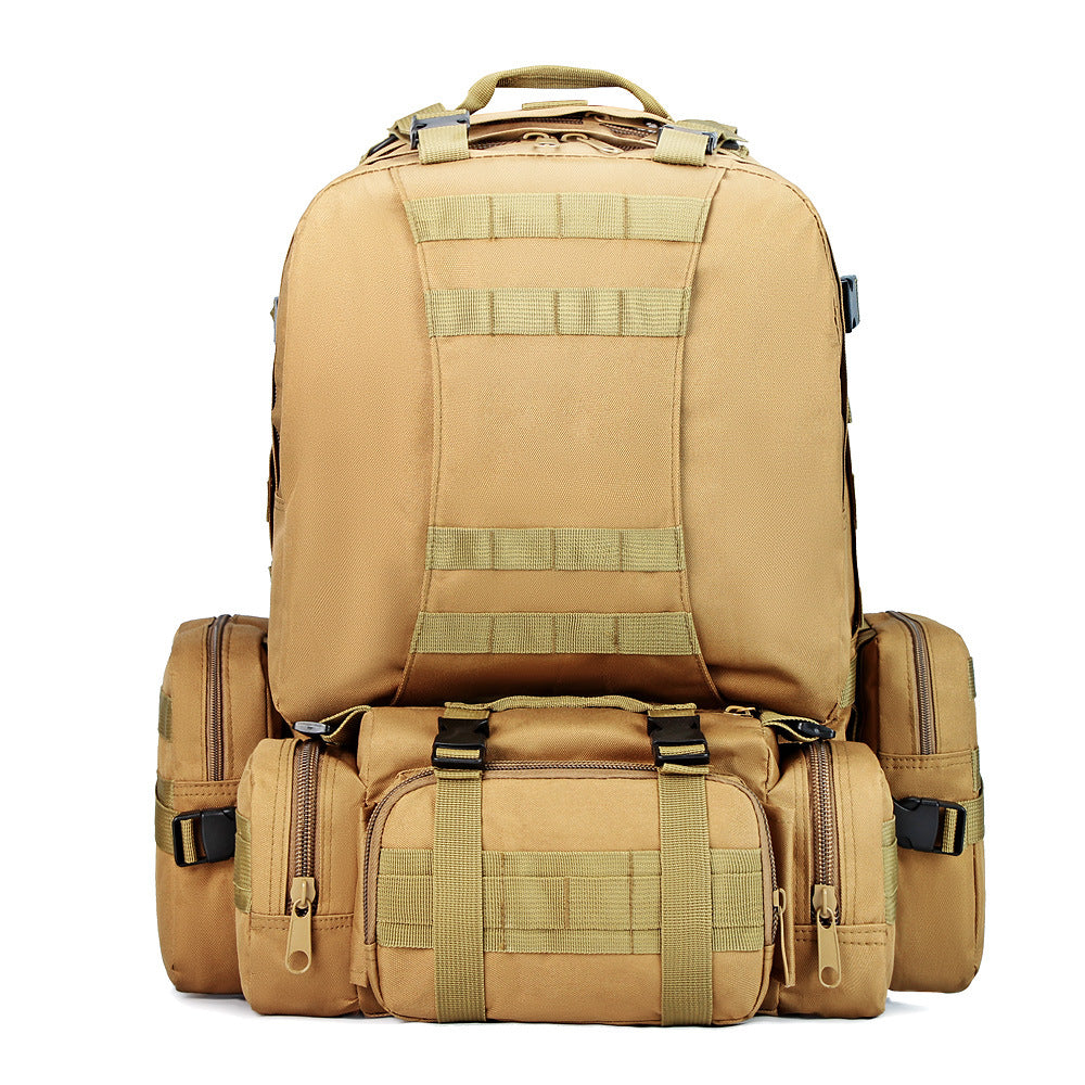 Large Capacity Combination Camping Army Camouflage Mountaineering Backpacks