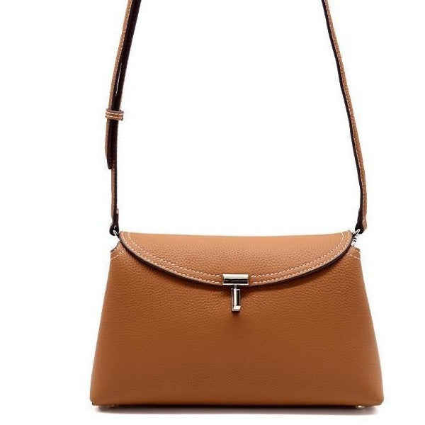 Niche Sweden High-grade Commuter First Layer Cowhide Handbags