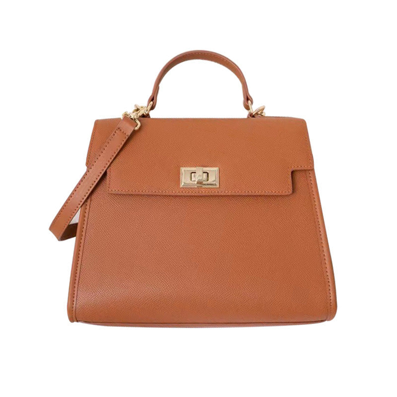 Women's Genuine Leather High-grade Portable Kelly Niche Bags