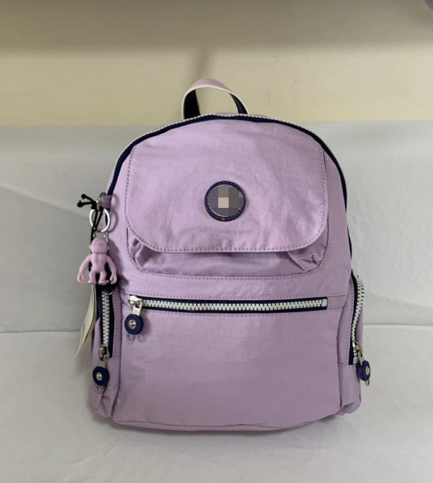 New Elegant Nylon Home Monkey Medium Backpacks