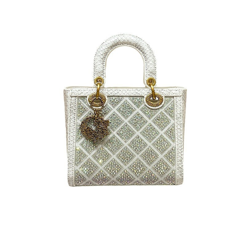 Women's Summer High Sense Genuine Leather Diana Crossbody Bags
