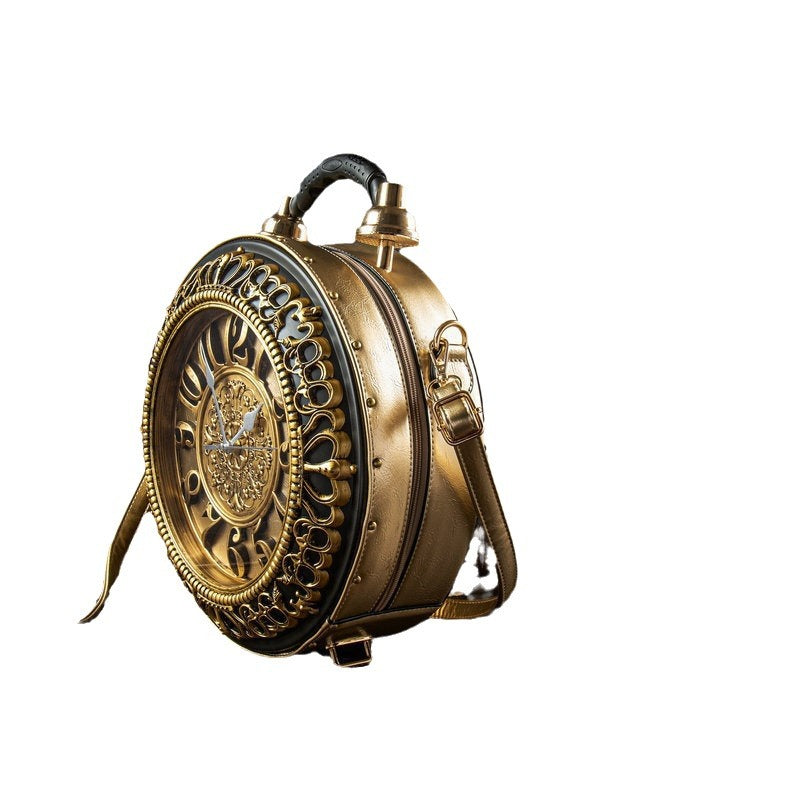 Style Fashionable Korean Elegant Creative Large Clock Watch Crossbody Bags