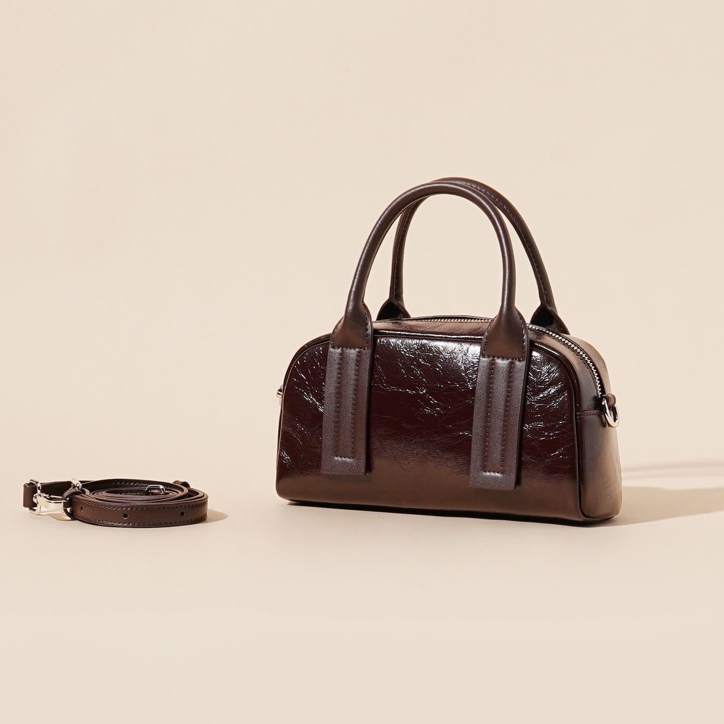 Layer Cowhide Retro Minority Design Fashion Shoulder Bags