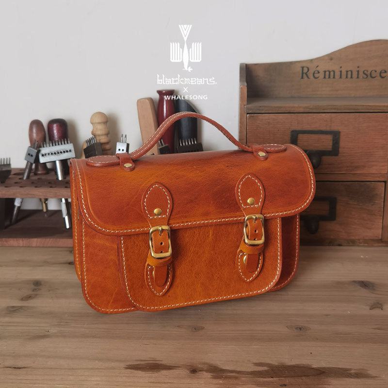 Women's Genuine Leather National Fashion First Layer Crossbody Bags