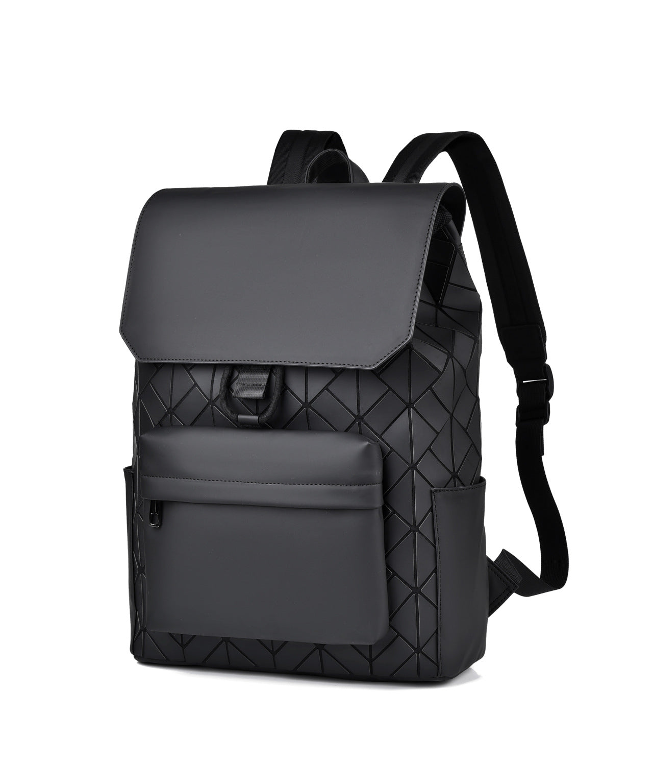Men's Fashion Geometric Rhombus Fashionable Large Capacity Backpacks