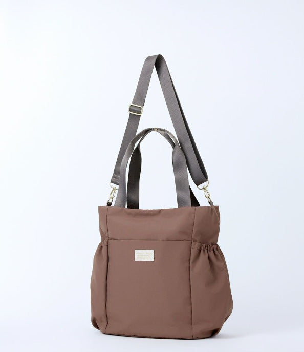 Women's Style Waterproof Lightweight Nylon Fresh Color Shoulder Bags