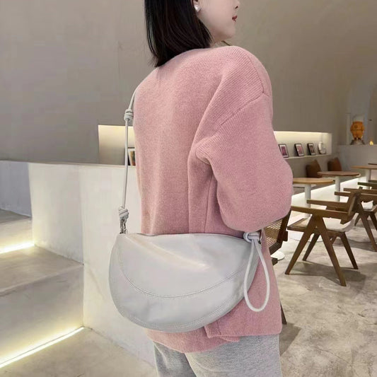 Women's Vegetable Tanned Sheepskin Genuine Leather Spring Crossbody Bags