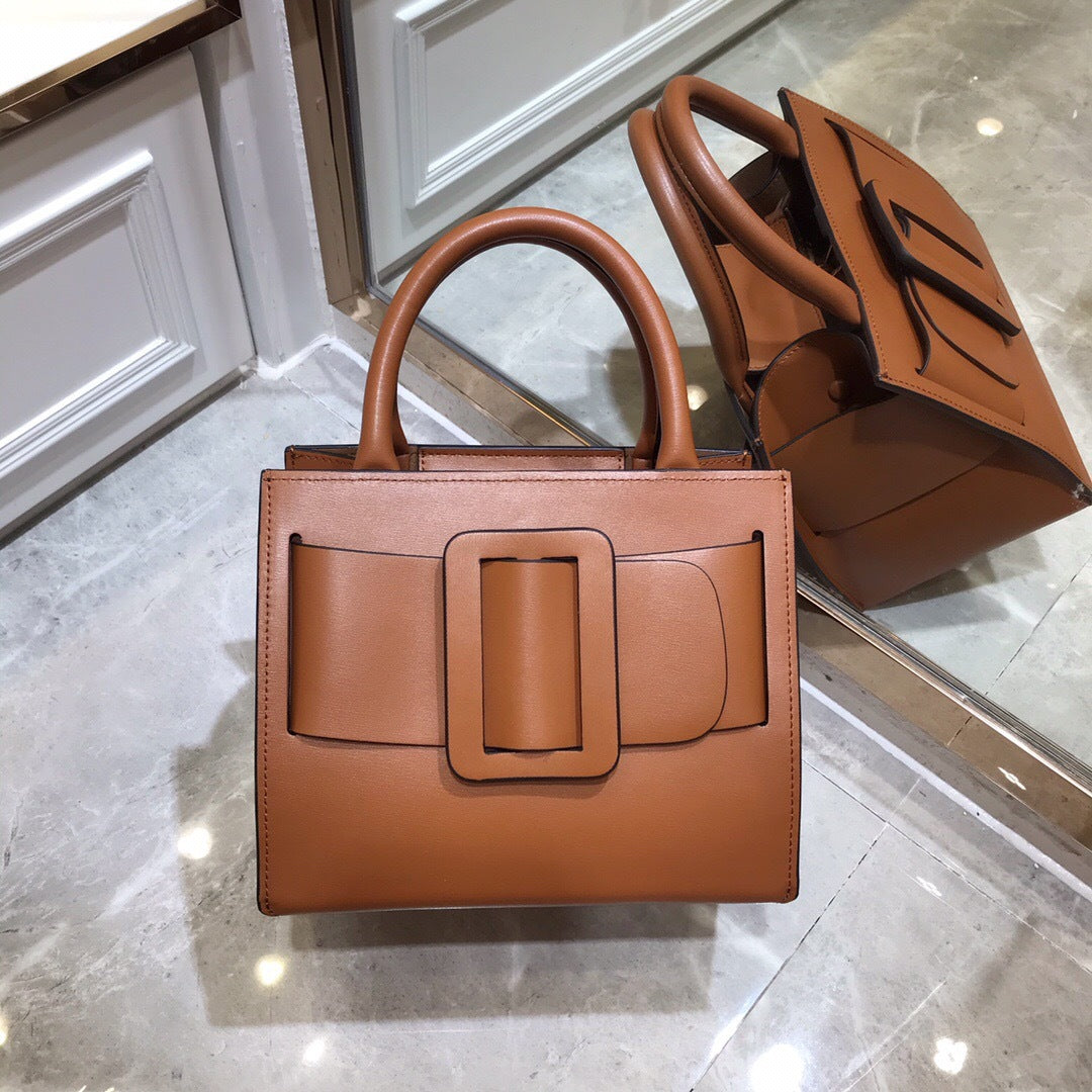 Women's Retro Genuine Leather Assorted Colors Metal Handbags