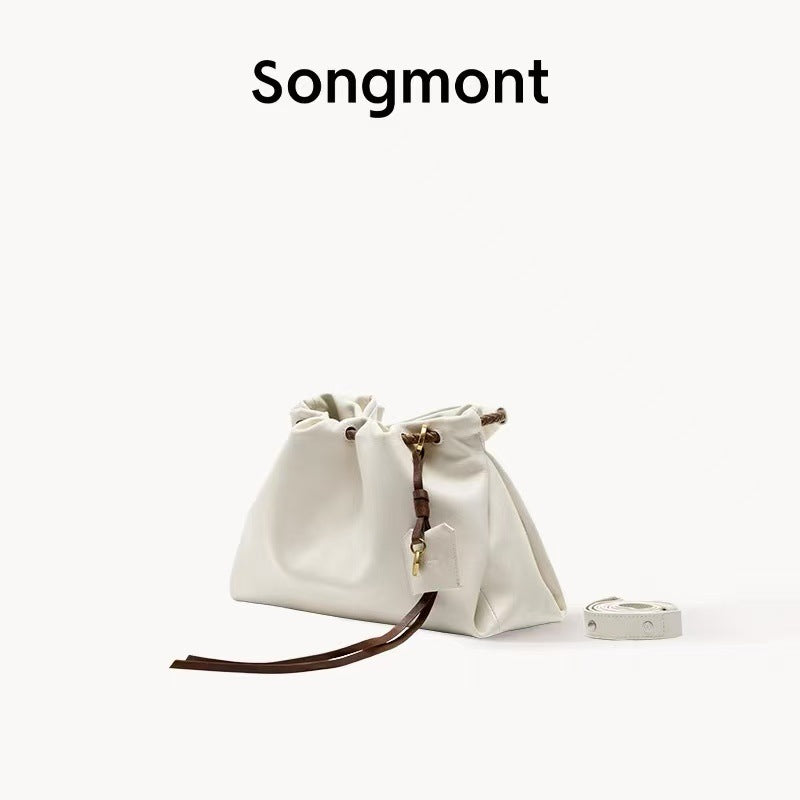 Women's Large Capacity Commuter Leather Garbage Hobo Bags
