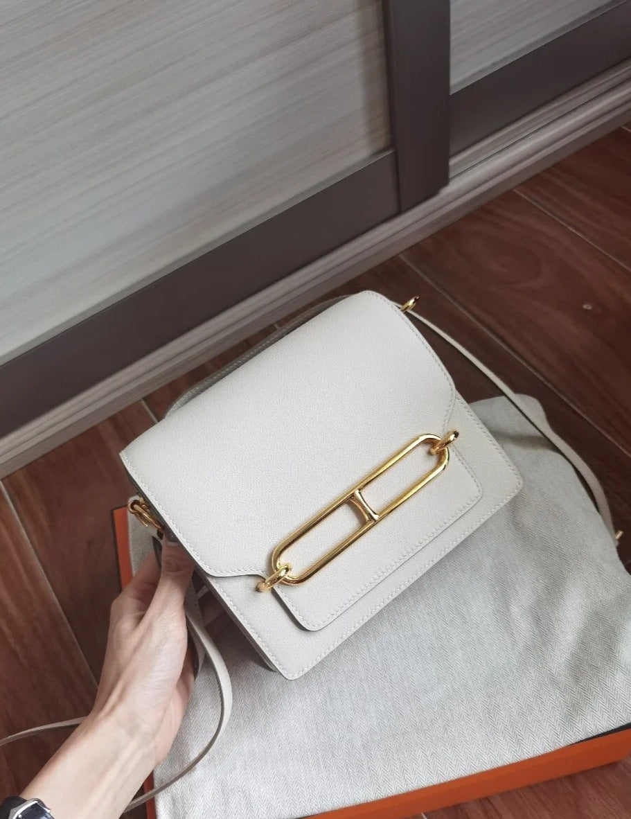 Genuine Leather Constance Pig Nose Trendy Shoulder Bags