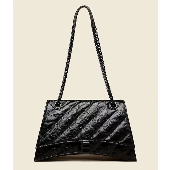 Hourglass Female Autumn High Sense Embroidered Crossbody Bags