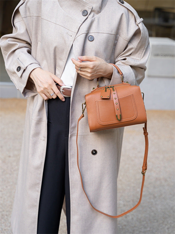 Women's Leather Large Capacity Light Luxury Good-looking Bags