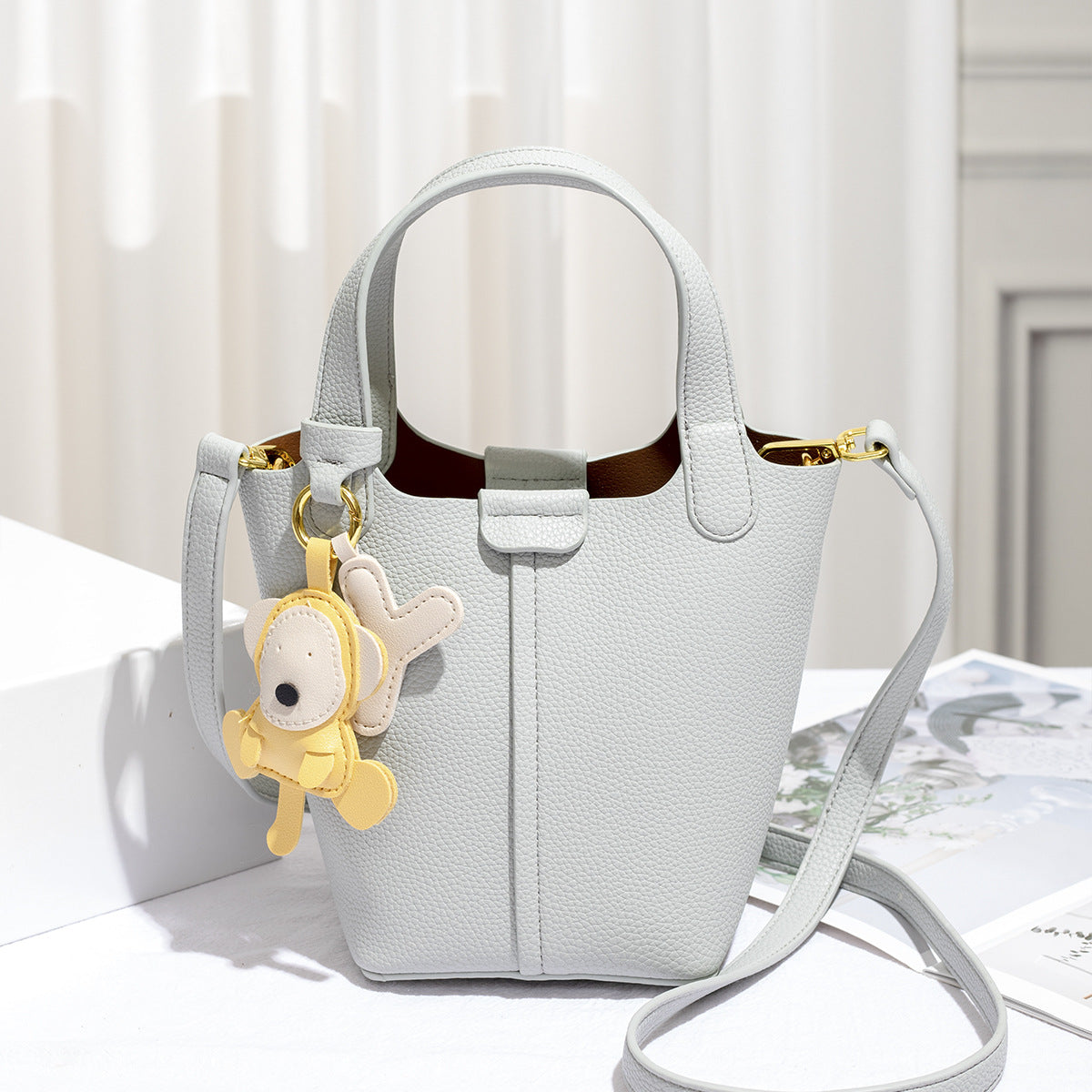 Women's Style Vegetable Basket Large Capacity Portable Handbags