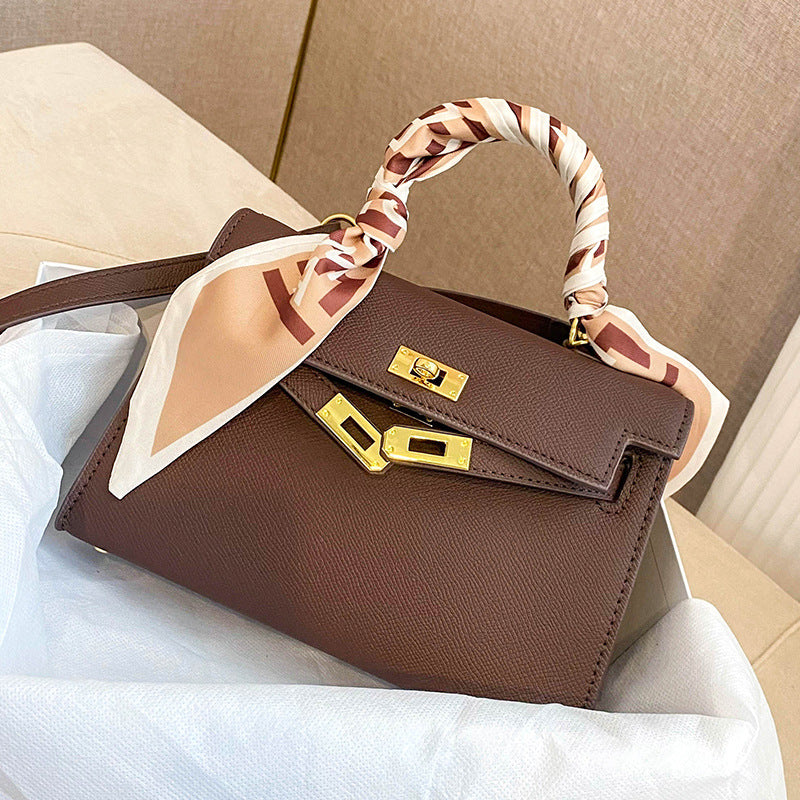 High-grade Genuine Leather Kelly Second Generation Crossbody Bags