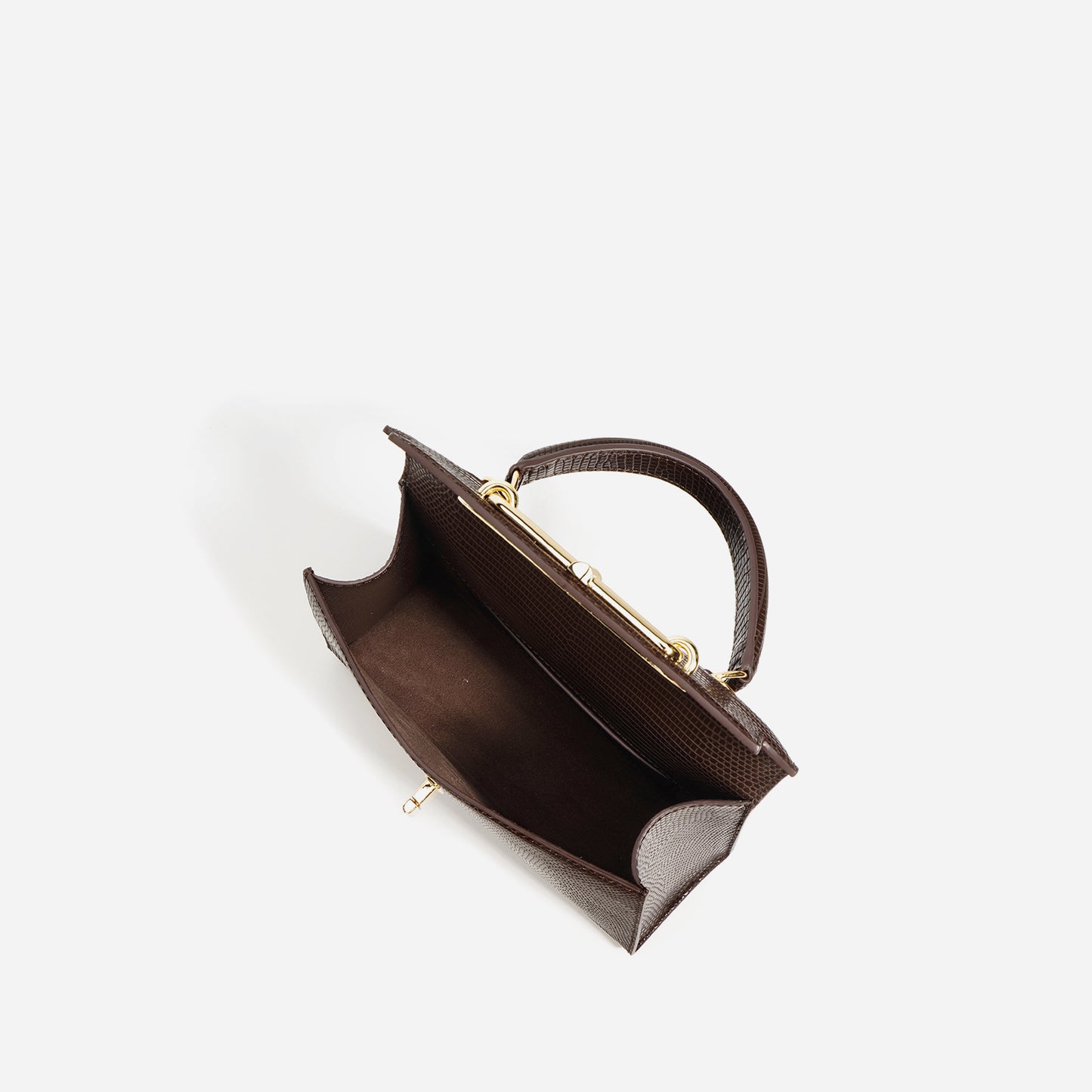 Cowhide Mini Kelly Spring Simple Commute Handbags