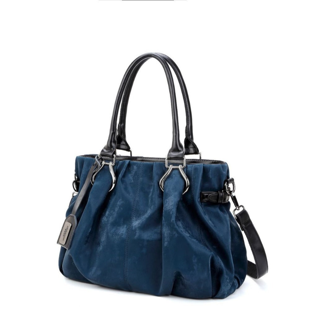 Women's Fashion National Style Chinese Pleated Cloud Bags
