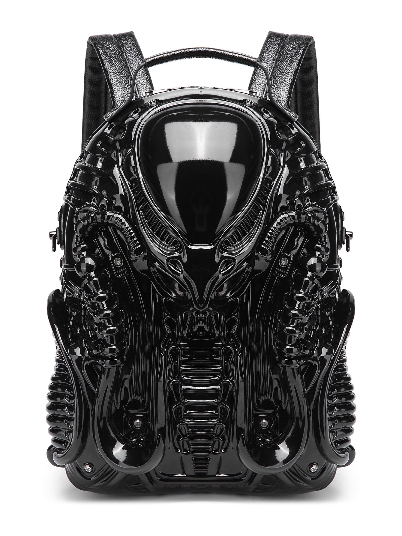 Unique Shaped Personality Iron Warrior Street Backpacks