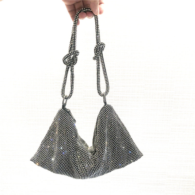 Women's Niche Portable Underarm Net Drill King Bags