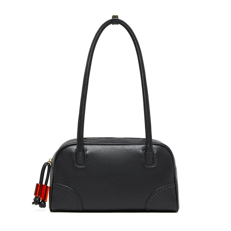 Women's Design Large Capacity Leather Underarm Cowhide Shoulder Bags